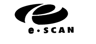 E SCAN logo