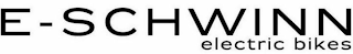 E-SCHWINN ELECTRIC BIKES logo