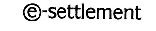 E-SETTLEMENT logo
