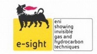 E-SIGHT ENI SHOWING INVISIBLE GAS AND HYDROCARBON TECHNIQUES logo