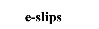 E-SLIPS logo