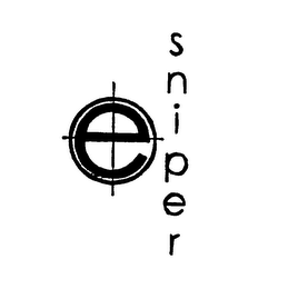 E SNIPER logo