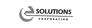 E SOLUTIONS CORPORATION logo