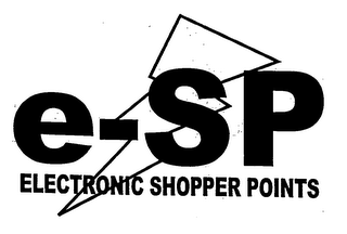 E-SP ELECTRONIC SHOPPER POINTS logo