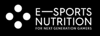 E-SPORTS NUTRITION FOR NEXT GENERATION GAMERS logo