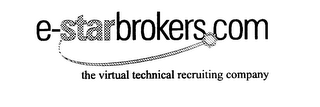 E-STARBROKERS COM THE VIRTUAL TECHNICAL RECRUITING COMPANY logo