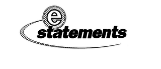 E STATEMENTS logo