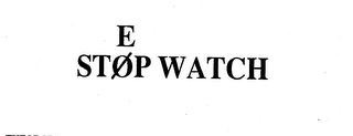 E STEP WATCH logo