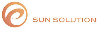 E SUN SOLUTION logo