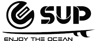 E SUP ENJOY THE OCEAN logo