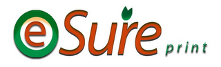 E SURE PRINT logo