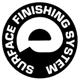 E SURFACE FINISHING SYSTEM logo