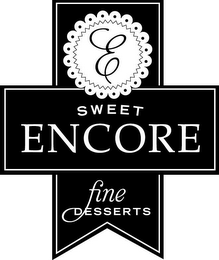E SWEET ENCORE FINE DESSERTS logo