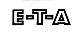 E-T-A logo