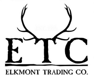 E T C ELKMONT TRADING CO. logo