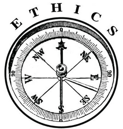 E T H I C S NE, E, SE, S, SW, W, NW, "0", "90" logo