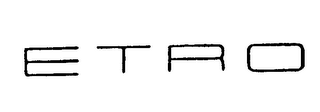 E T R O logo