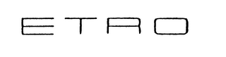 E T R O logo