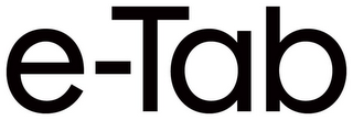 E-TAB logo