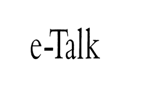 E-TALK logo