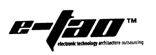 E-TAO ELECTRONIC TECHNOLOGY ARCHITECTURE OUTSOURCING logo