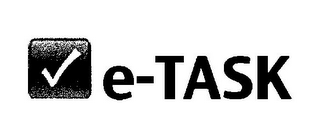 E-TASK logo