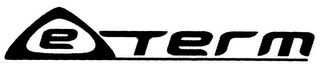 E TERM logo