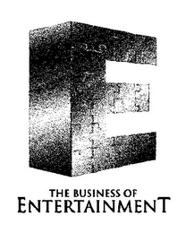 E THE BUSINESS OF ENTERTAINMENT logo