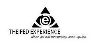 E THE FED EXPERIENCE WHERE YOU AND THE ECONOMY COME TOGETHER logo