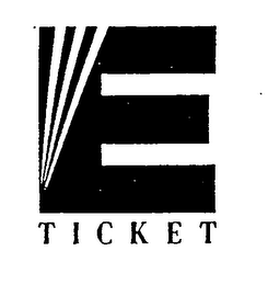 E TICKET logo