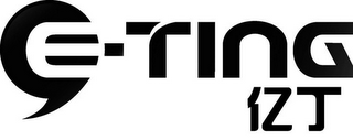 E TING logo
