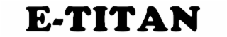 E-TITAN logo