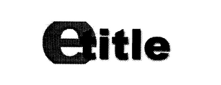 E-TITLE logo