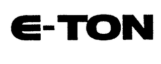 E-TON logo