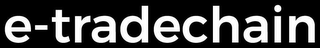 E-TRADECHAIN logo
