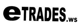 E TRADES. WS logo