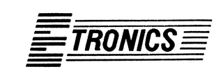 E TRONICS logo