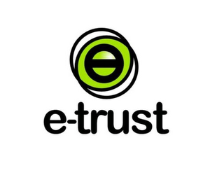 E-TRUST logo