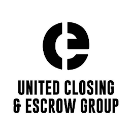 E UNITED CLOSING & ESCROW GROUP logo
