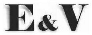E & V logo