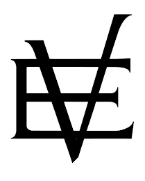 E V logo
