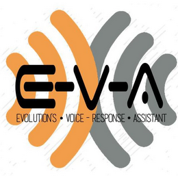 E-V-A EVOLUTION'S · VOICE-RESPONSE · ASSISTANT logo