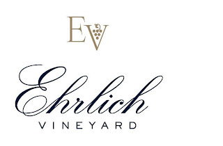 E V EHRLICH VINEYARD logo