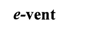 E-VENT logo