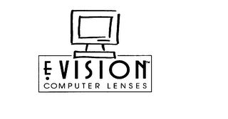 E VISION COMPUTER LENSES logo