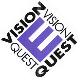 E VISION VISION QUEST QUEST logo