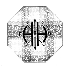 E & W logo