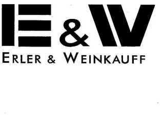 E & W ERLER & WEINKAUFF logo