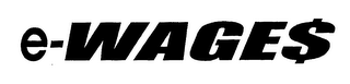 E-WAGE$ logo