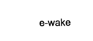 E-WAKE logo